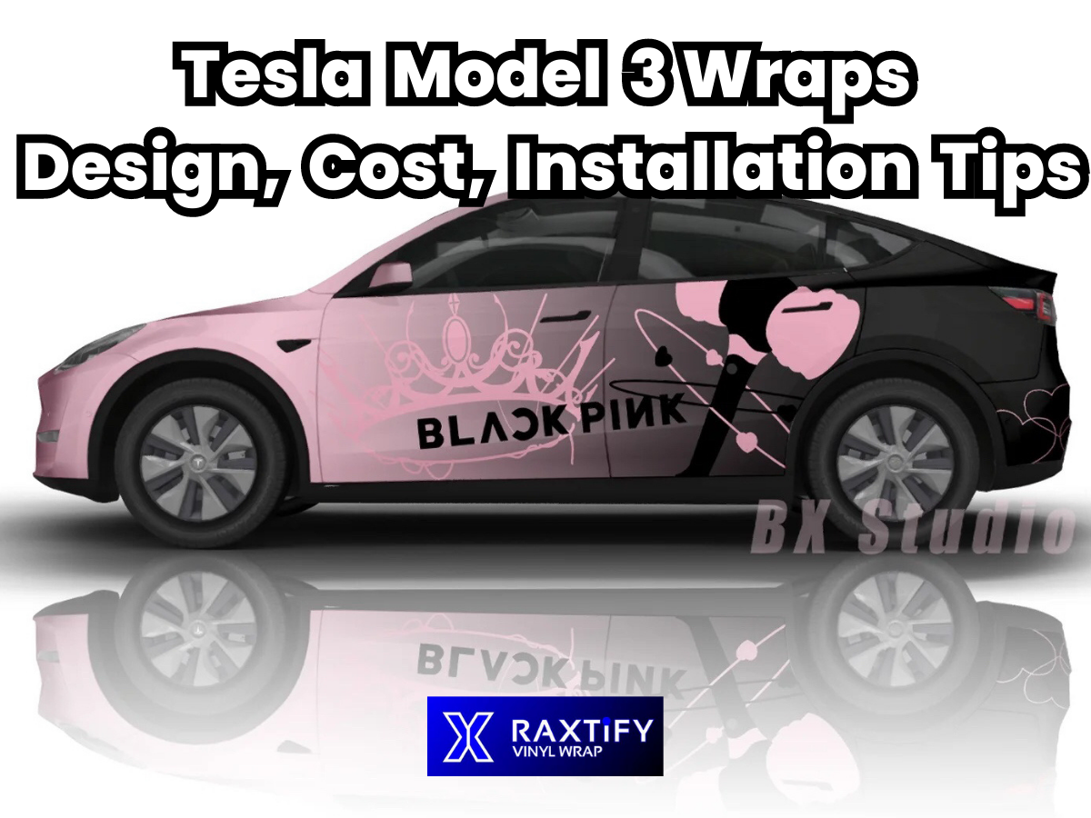 TeckWrap - Tesla in High-gloss Hunter Green vinyl wrap