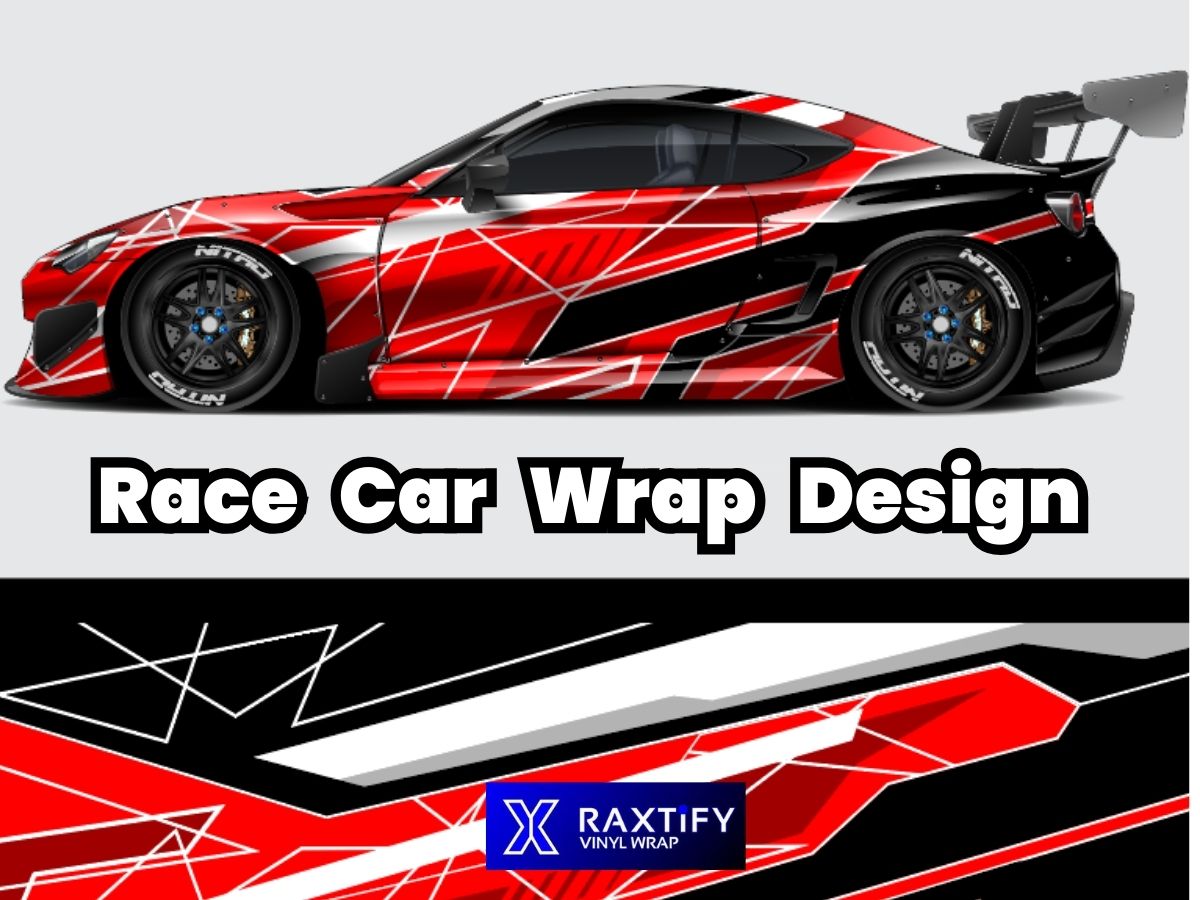 Race Car Wrap Design