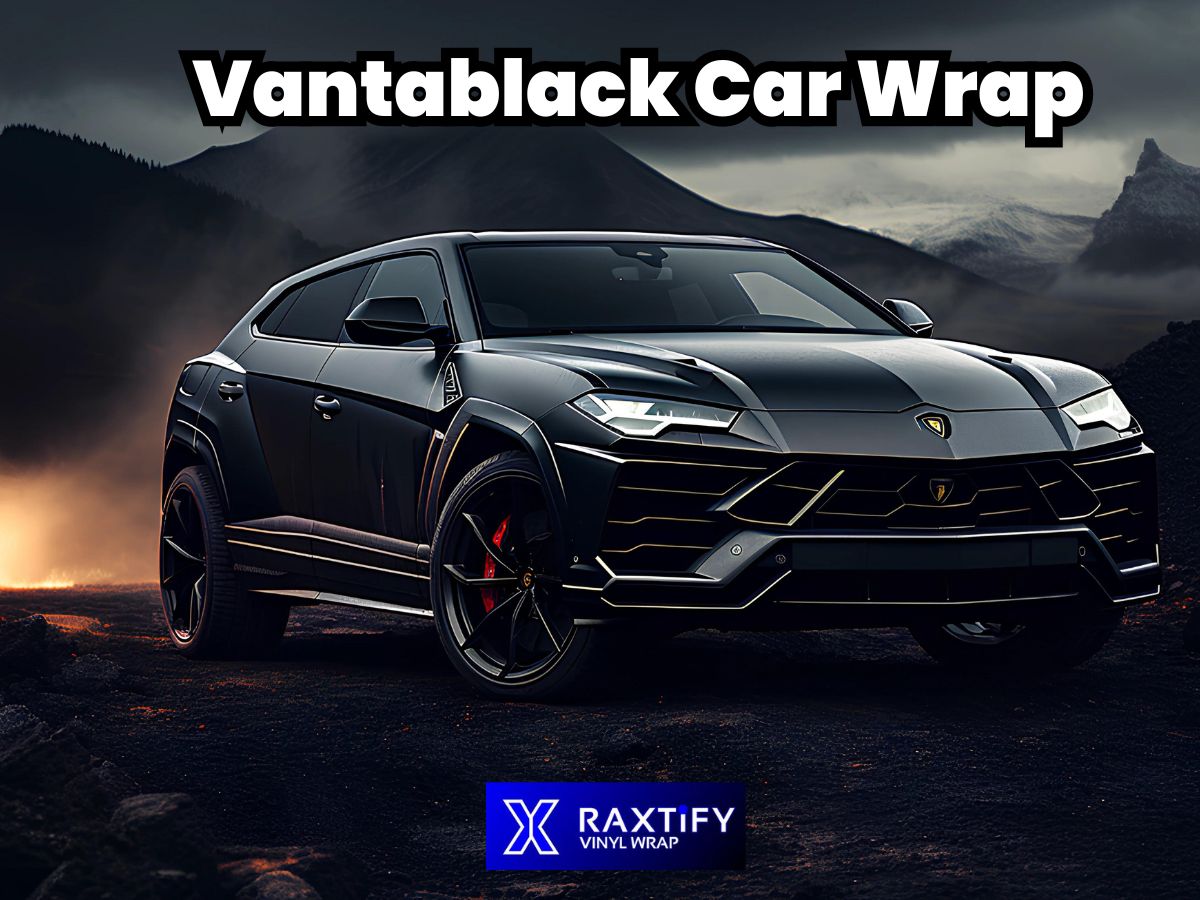 Vantablack Car Wrap