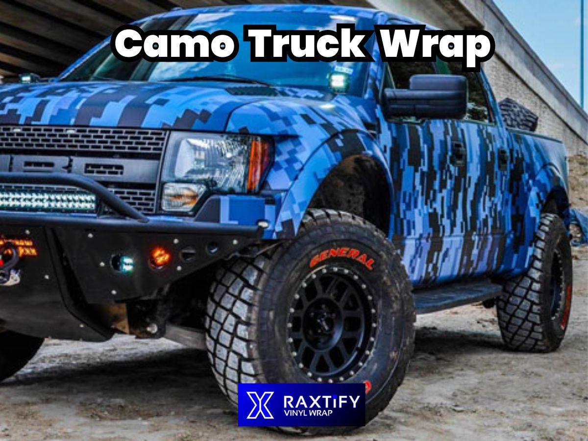 Camo Truck Wrap