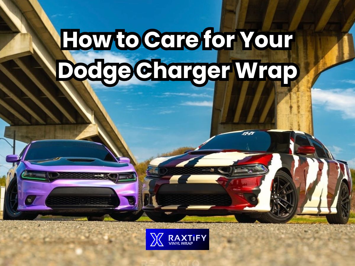 How to Care for Your Dodge Charger Wrap