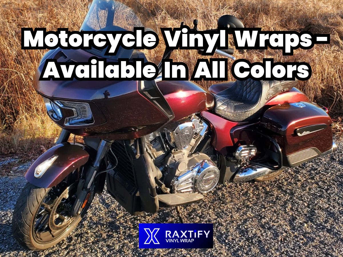 Motorcycle Vinyl Wraps - Available In All Colors