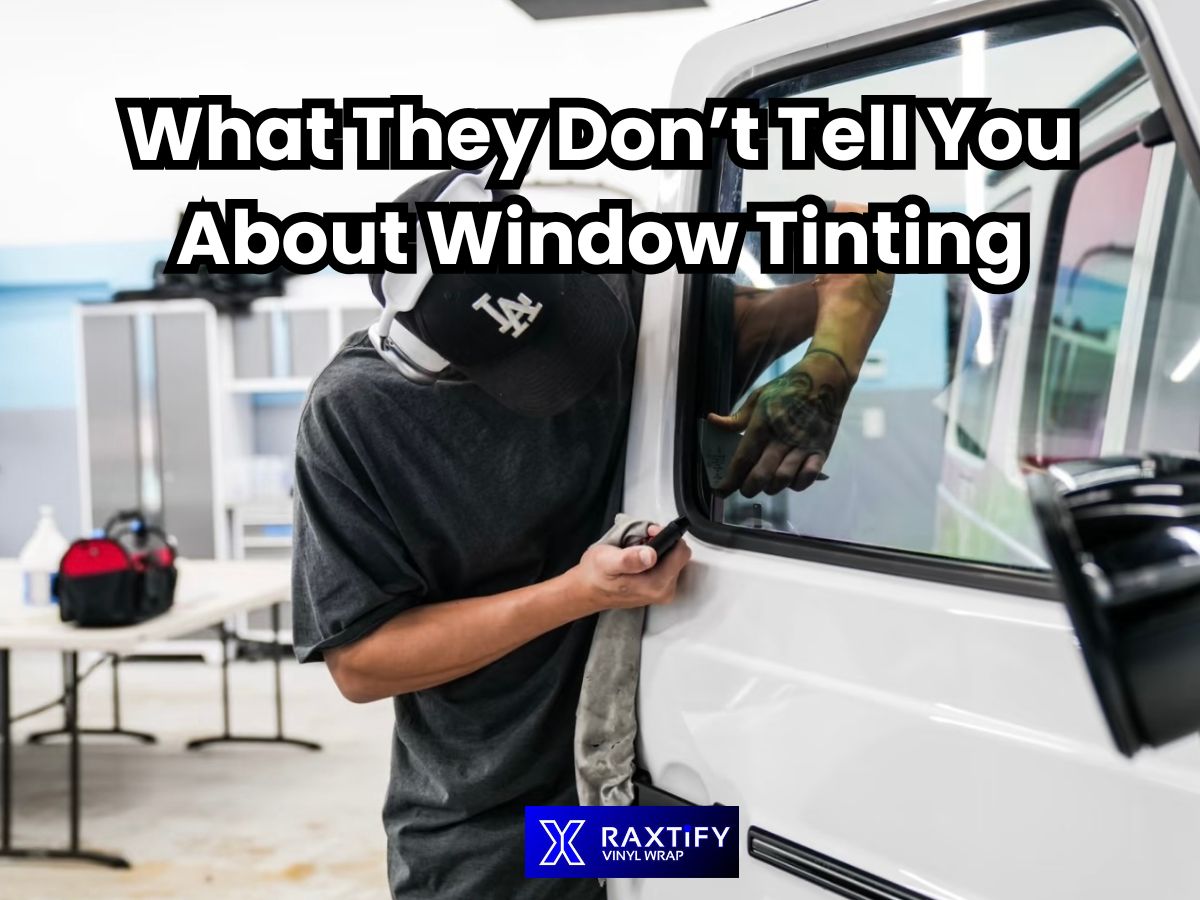 What They Don’t Tell You About Window Tinting