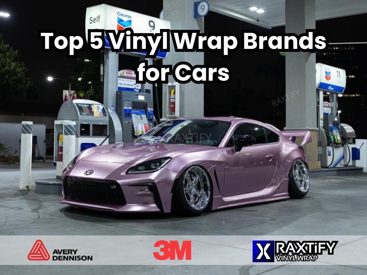 Top 5 Vinyl Wrap Brands for Cars