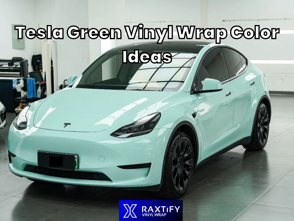 Tesla Green Vinyl Wrap Color Ideas