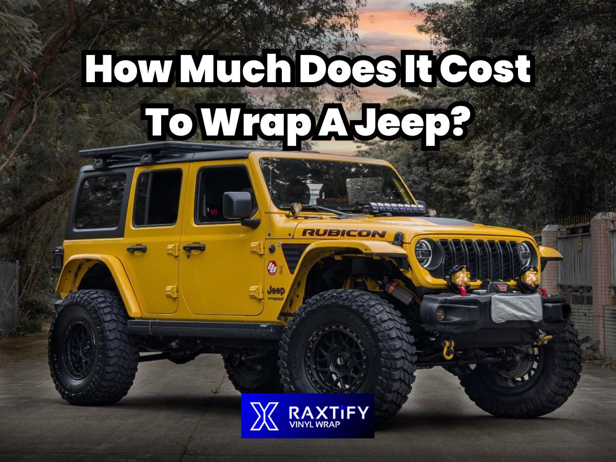 Types of wraps and their price implications