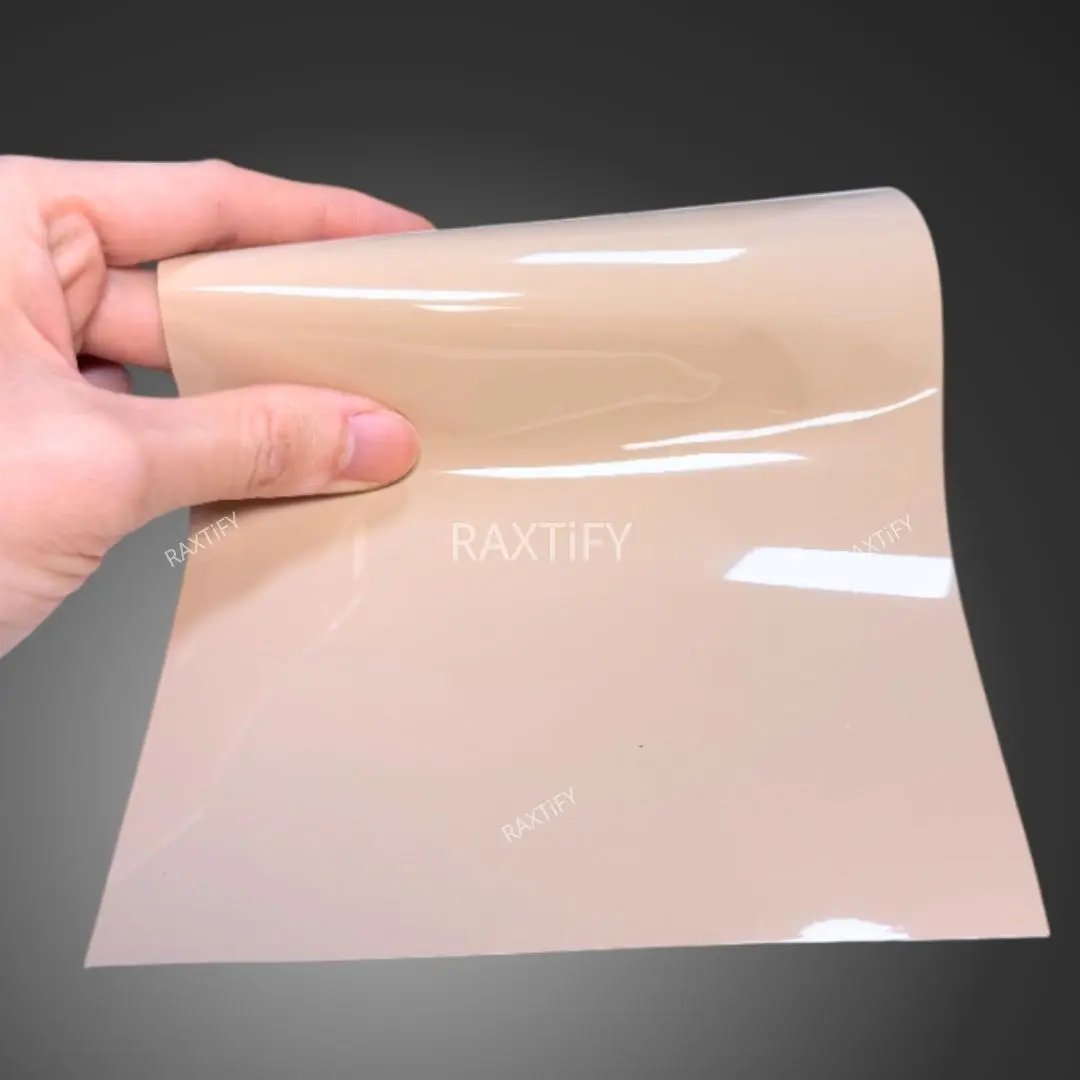 Super Gloss Vanilla Almond Vinyl Wrap Film