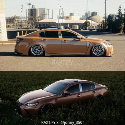 Gloss Metallic Caramel Brown Vinyl Wrap raxtify