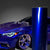 Gloss Metallic Deep Blue Vinyl Wrap raxtify