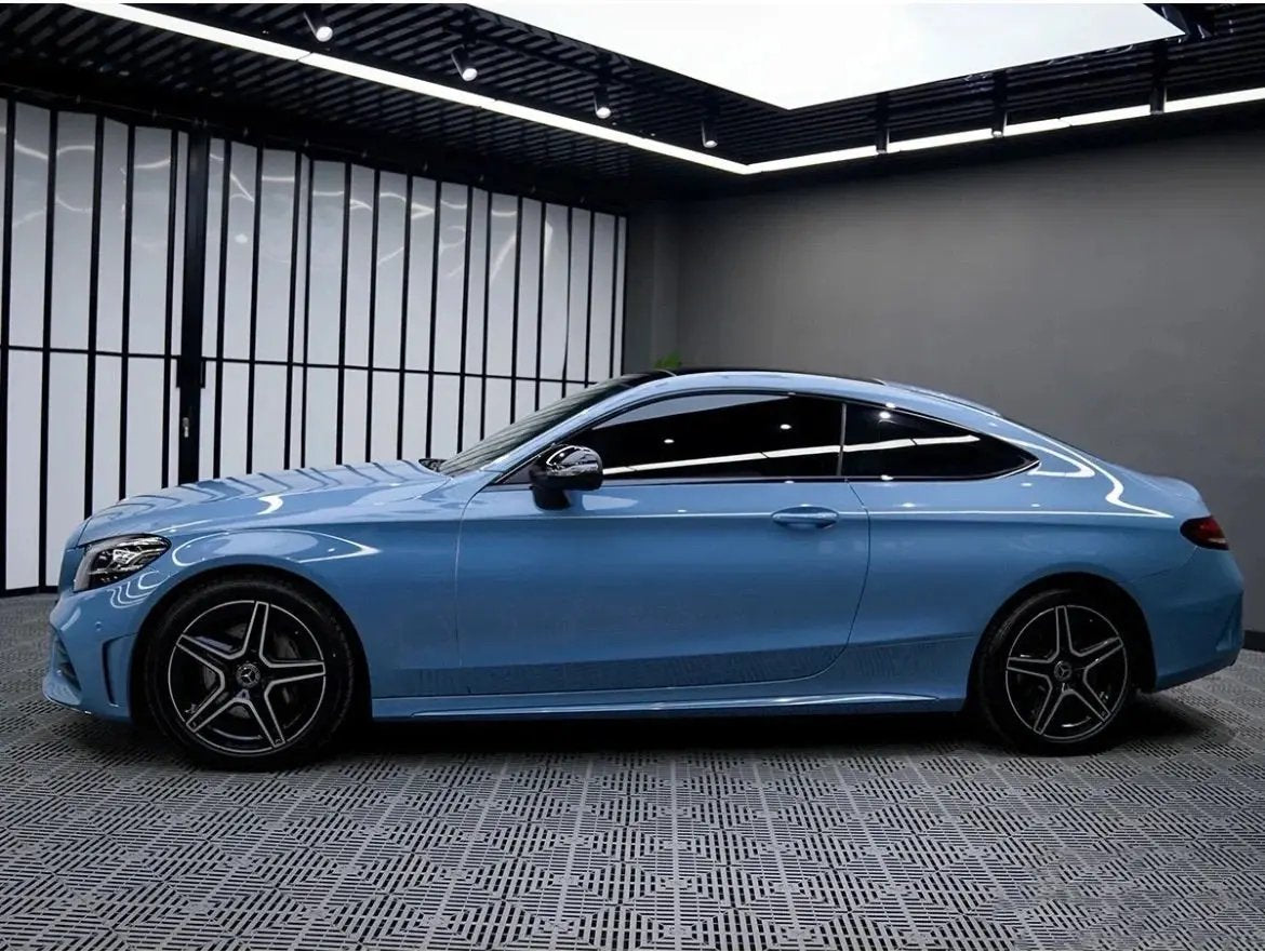 RAXTiFY Gloss China Blue Vinyl Car Wrap raxtify