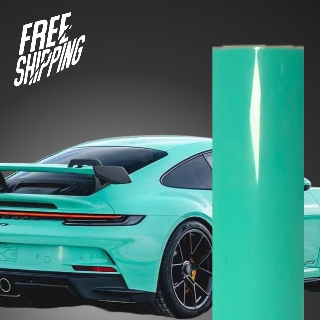 Super Gloss Mint Green Car Wrap – RAXTiFY