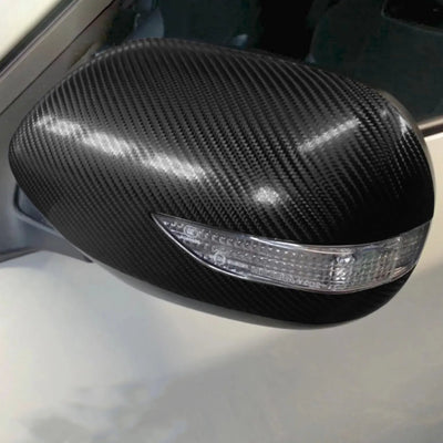 3D Matte Black Carbon Fiber Vinyl Wrap