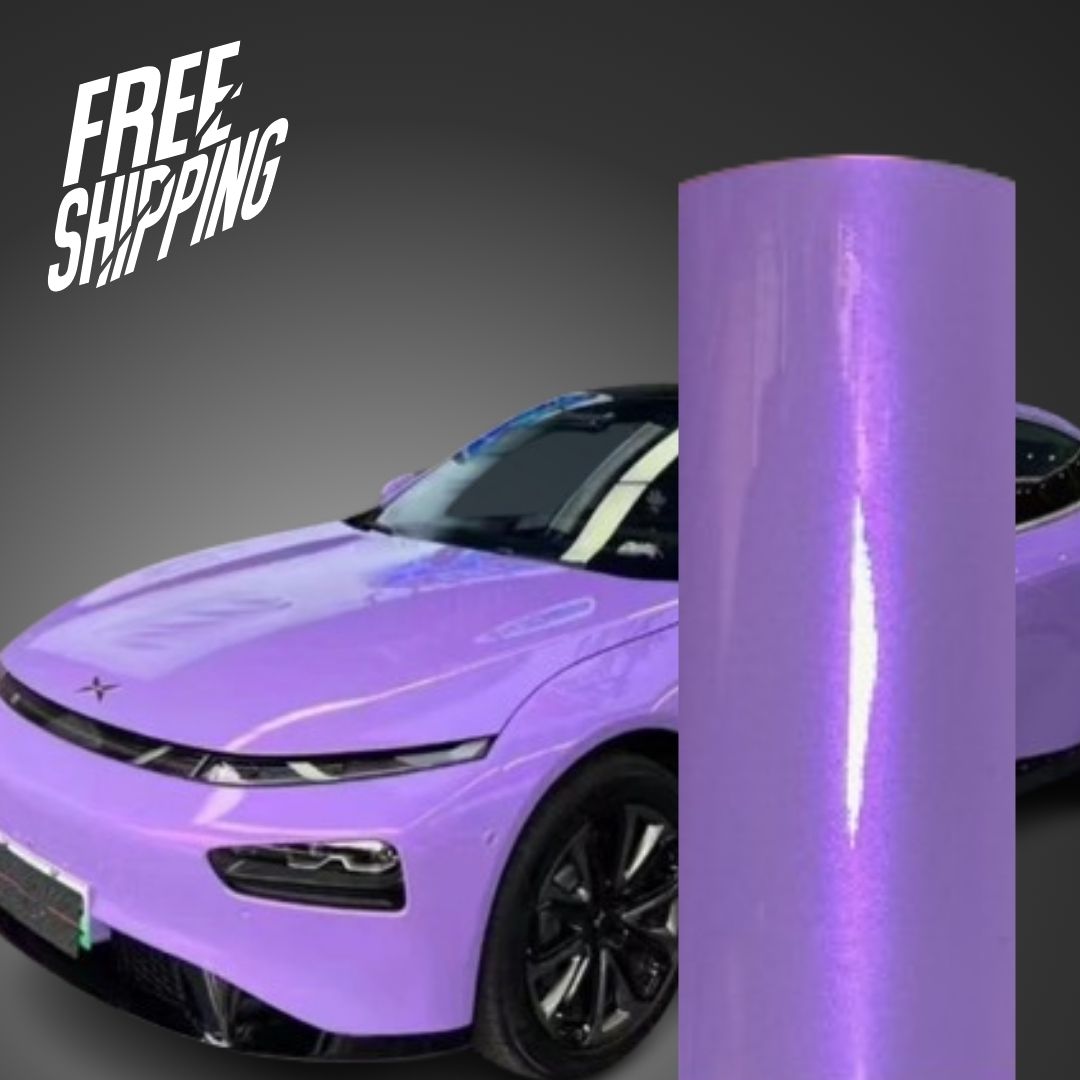 Color Shift Pink Purple Vinyl Wrap