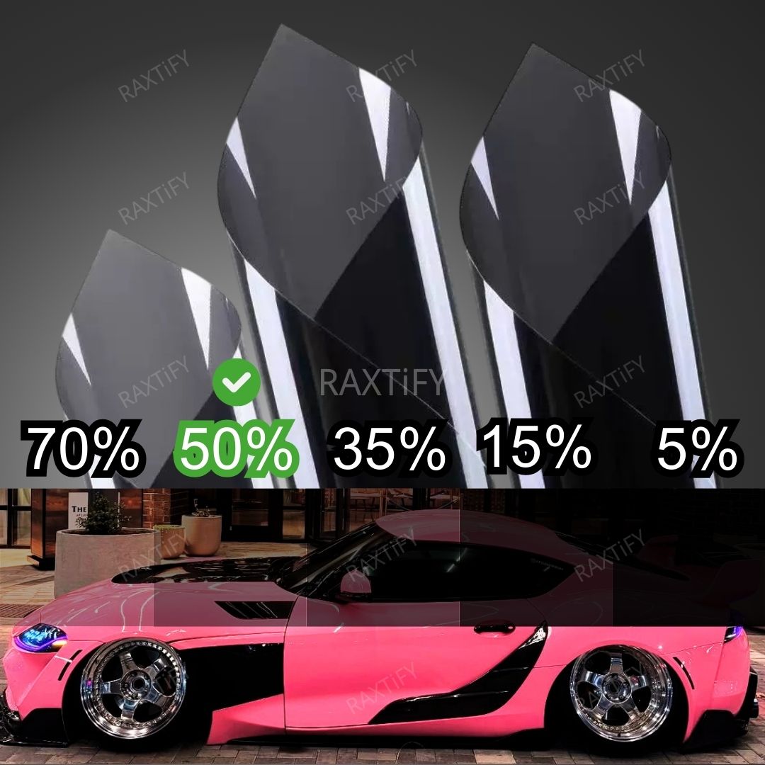 50% VLT Nano Ceramic Car Window Tint Film