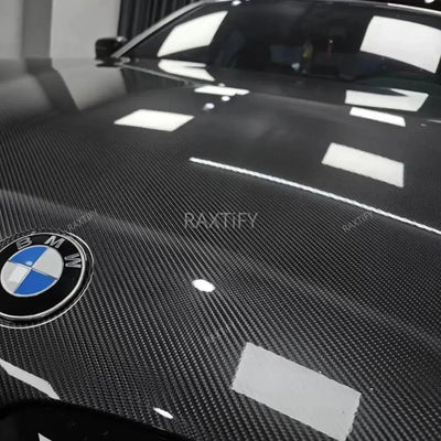 6D Carbon Fiber Black Vinyl Wrap raxtify
