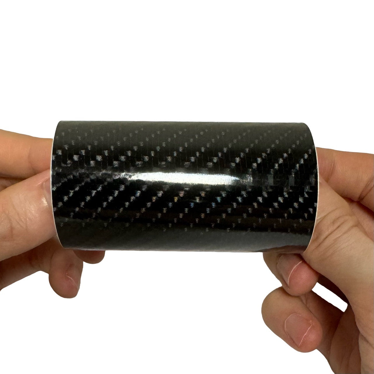 6D Carbon Fiber Black Vinyl Wrap swatch