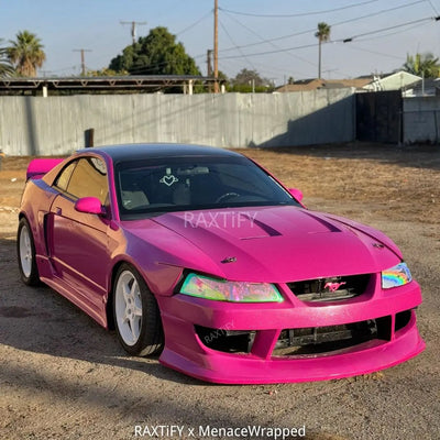 Gloss Menace Magenta Vinyl Wrap raxtify
