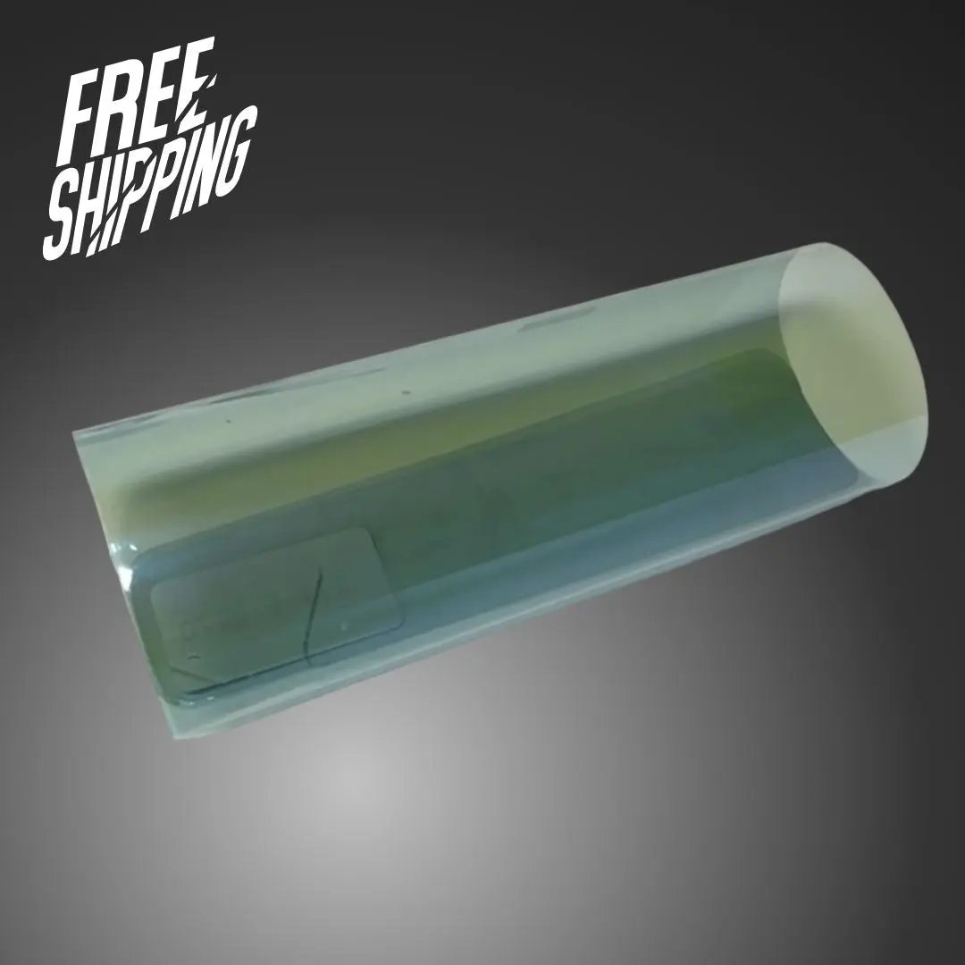 70% VLT Heat Rejecting Chameleon Blue Yellow Window Tint Film raxtify