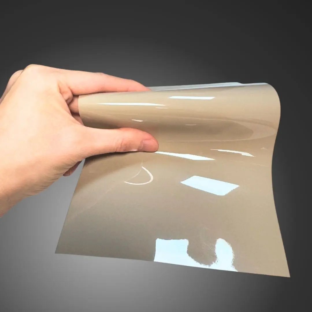 Gloss Genmai Tan Vinyl Wrap Film