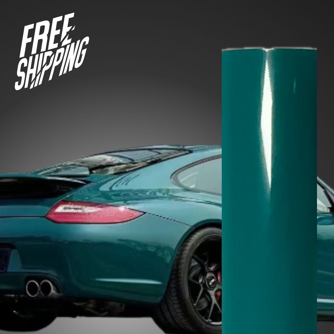 Gloss Pine Green Vinyl Car Wrap For Vehicles – RAXTiFY