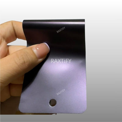 Ultra Satin Chrome Black Purple Paint Protection Film