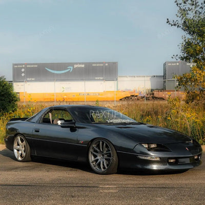 Chevrolet mafia Gloss Metallic Glitter Black Vinyl Wrap