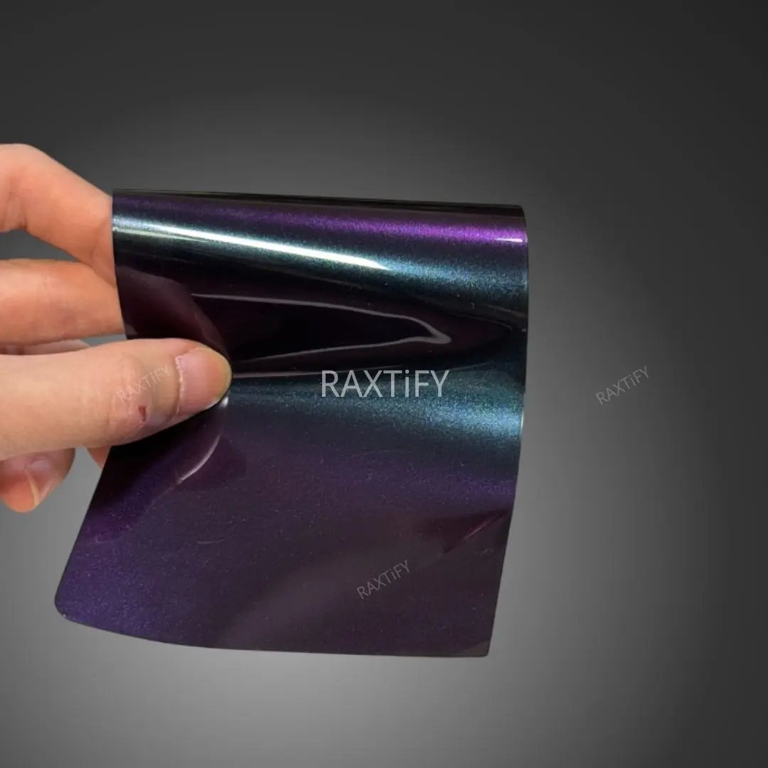 Color Shift Spectrum Purple Blue Vinyl Wrap