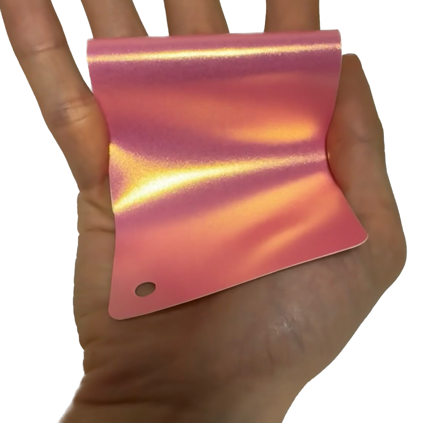 Color Shift Diamond Gold Pink Vinyl Wrap