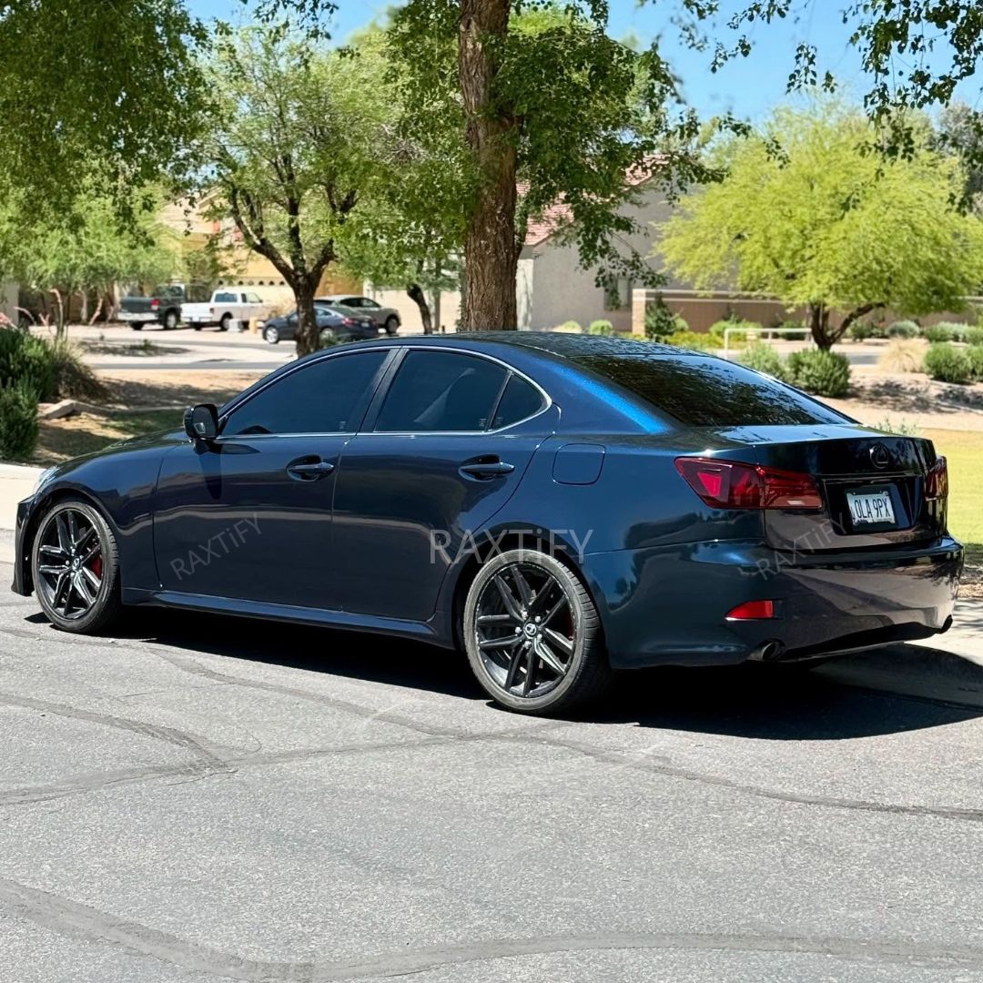 Color Shift Glitter Black Blue Vinyl Wrap