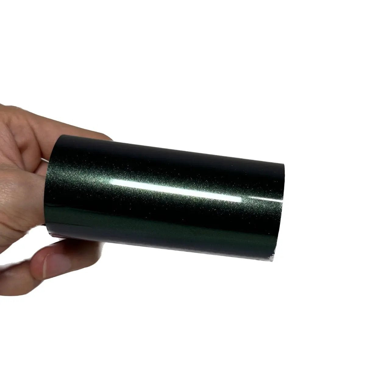 Glitter Cymophanite Green Vinyl Wrap