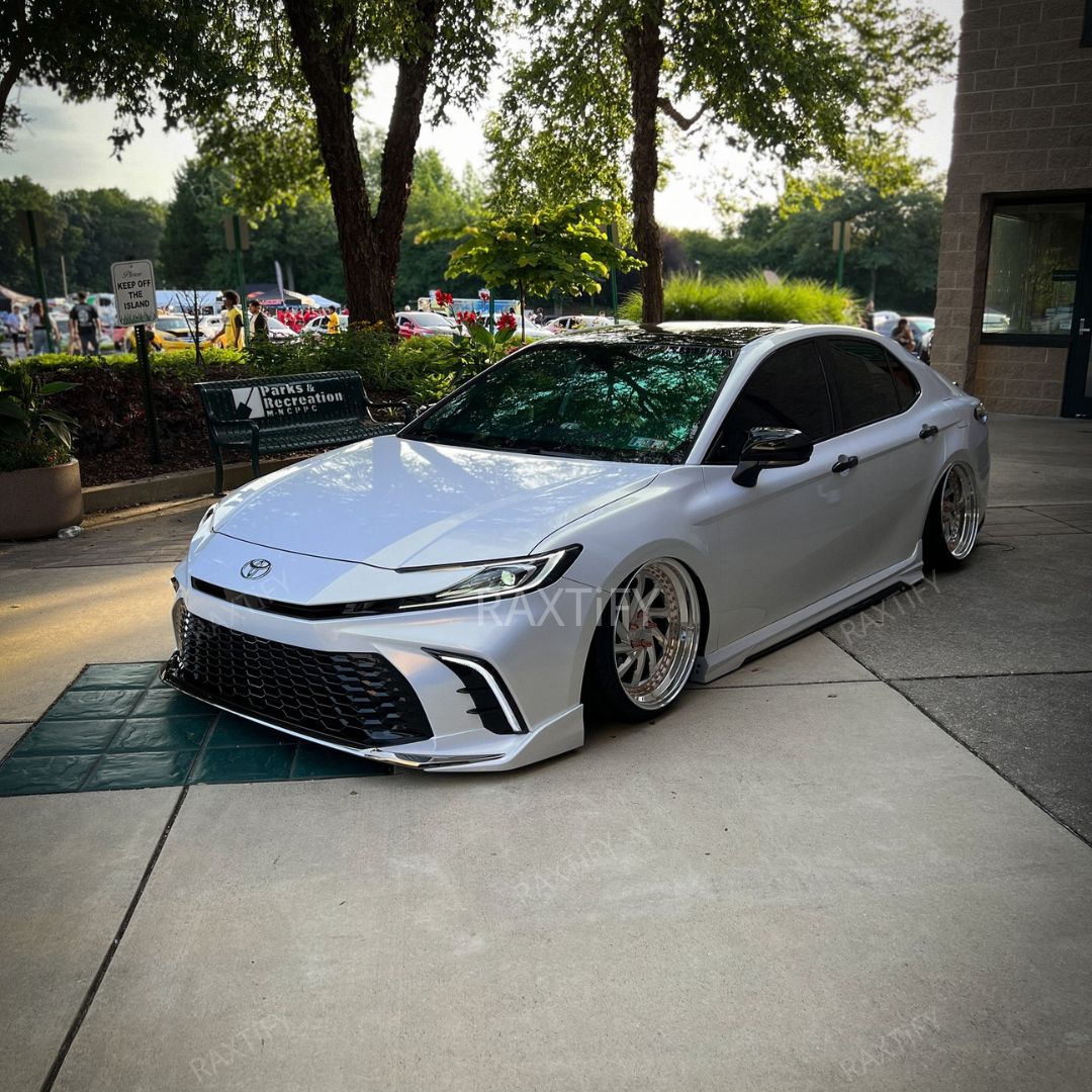 Toyota Color Shift Glitter White Gold Vinyl Wrap