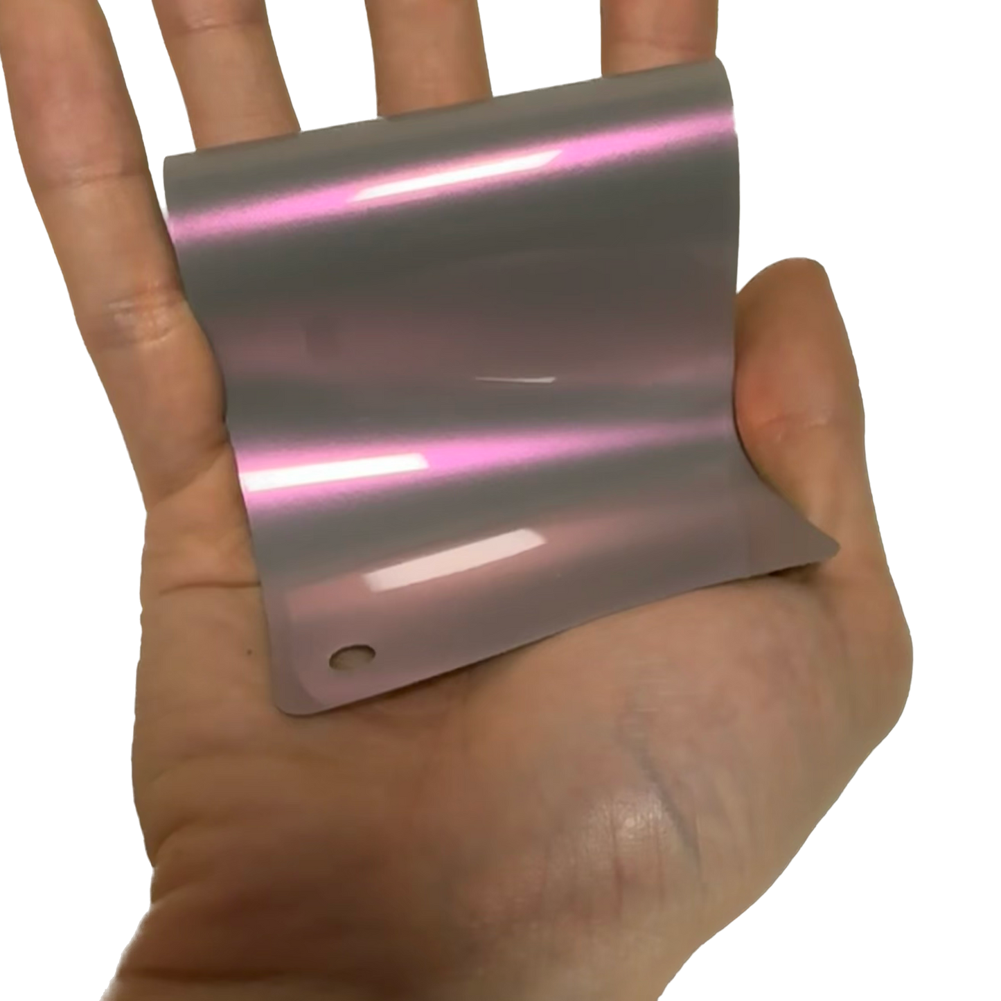 Color Shift Gray Pink Vinyl Wrap