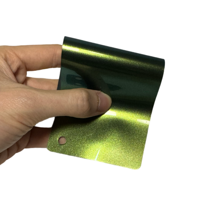 Color Shift Mamba Green Vinyl Wrap