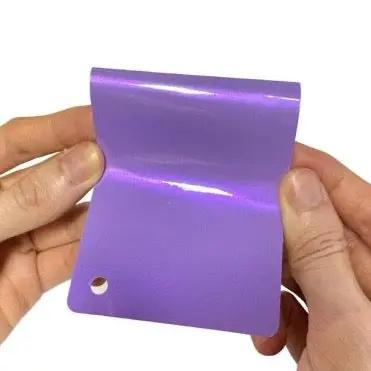 Color Shift Purple Pink Vinyl Wrap card look