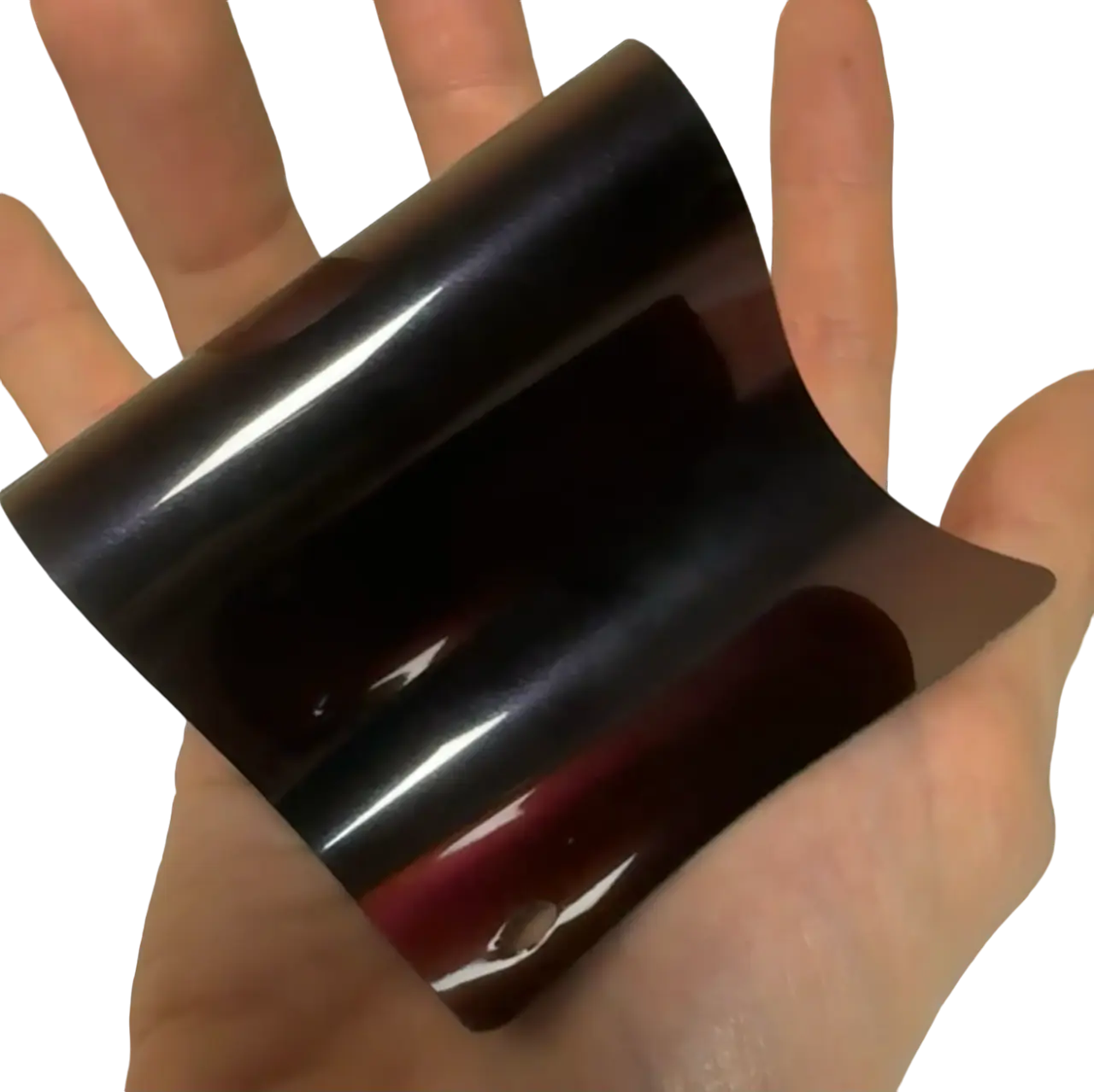 Color Shift Rainbow Drift Black Red Vinyl