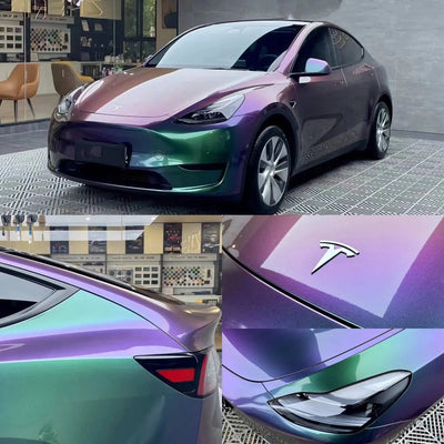 Color Shift Rushing Riptide Vinyl Wrap