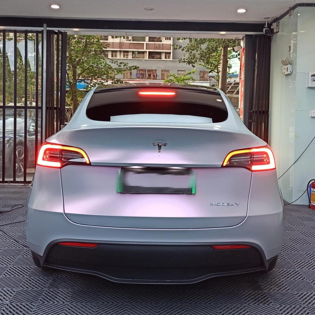 Color Shift Satin Gray Pink Vinyl Wrap