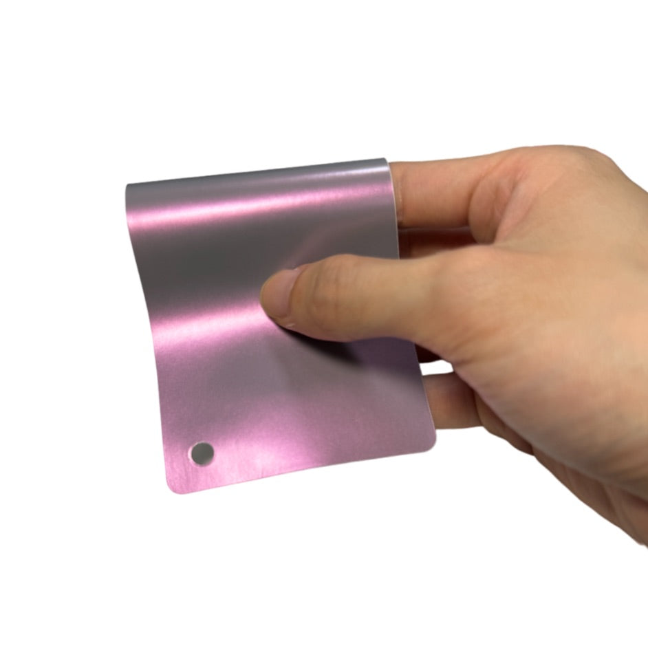 Color Shift Satin Gray Pink Vinyl Wrap swatch