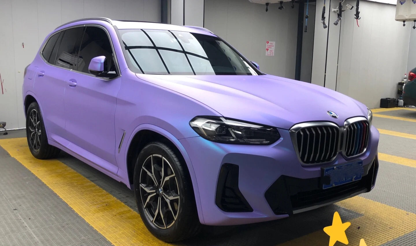 Color Shift Satin Lavender Dream Vinyl Wrap