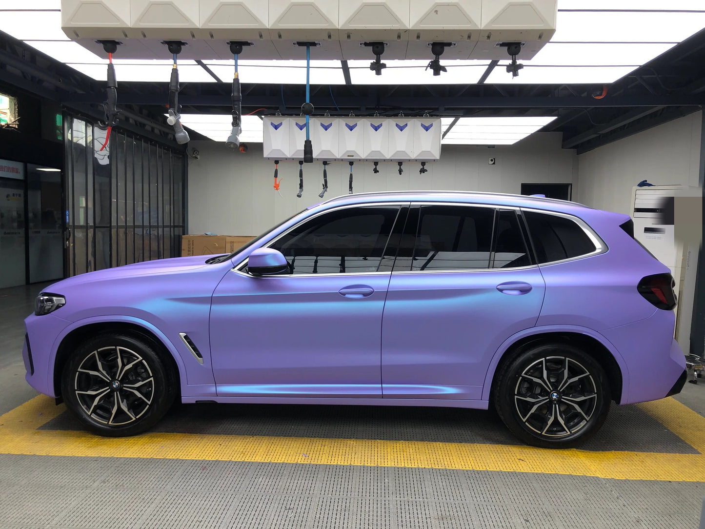 Color Shift Satin Lavender Dream Vinyl Wrap