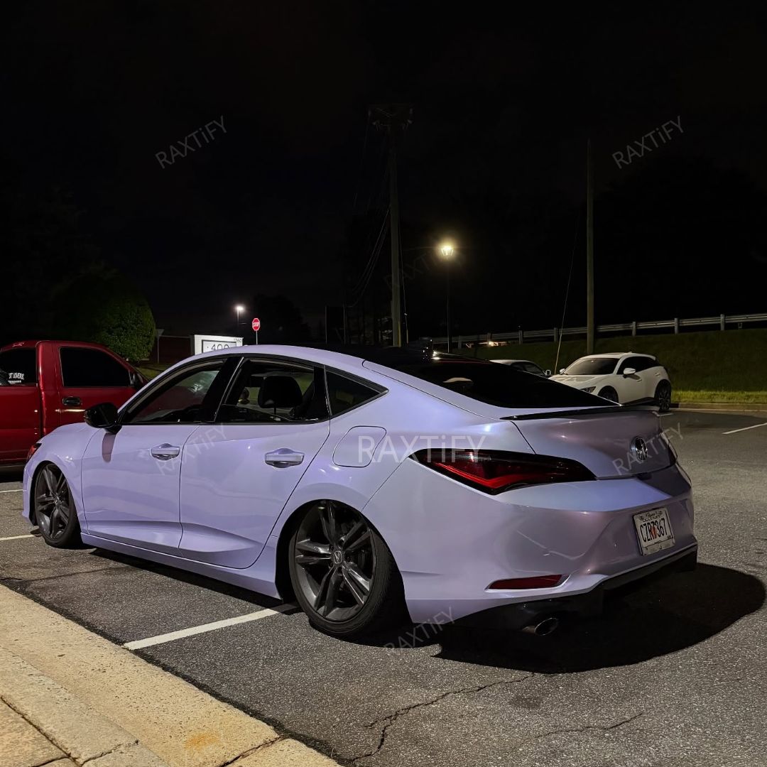 Color Shift Silver Purple Vinyl Wrap