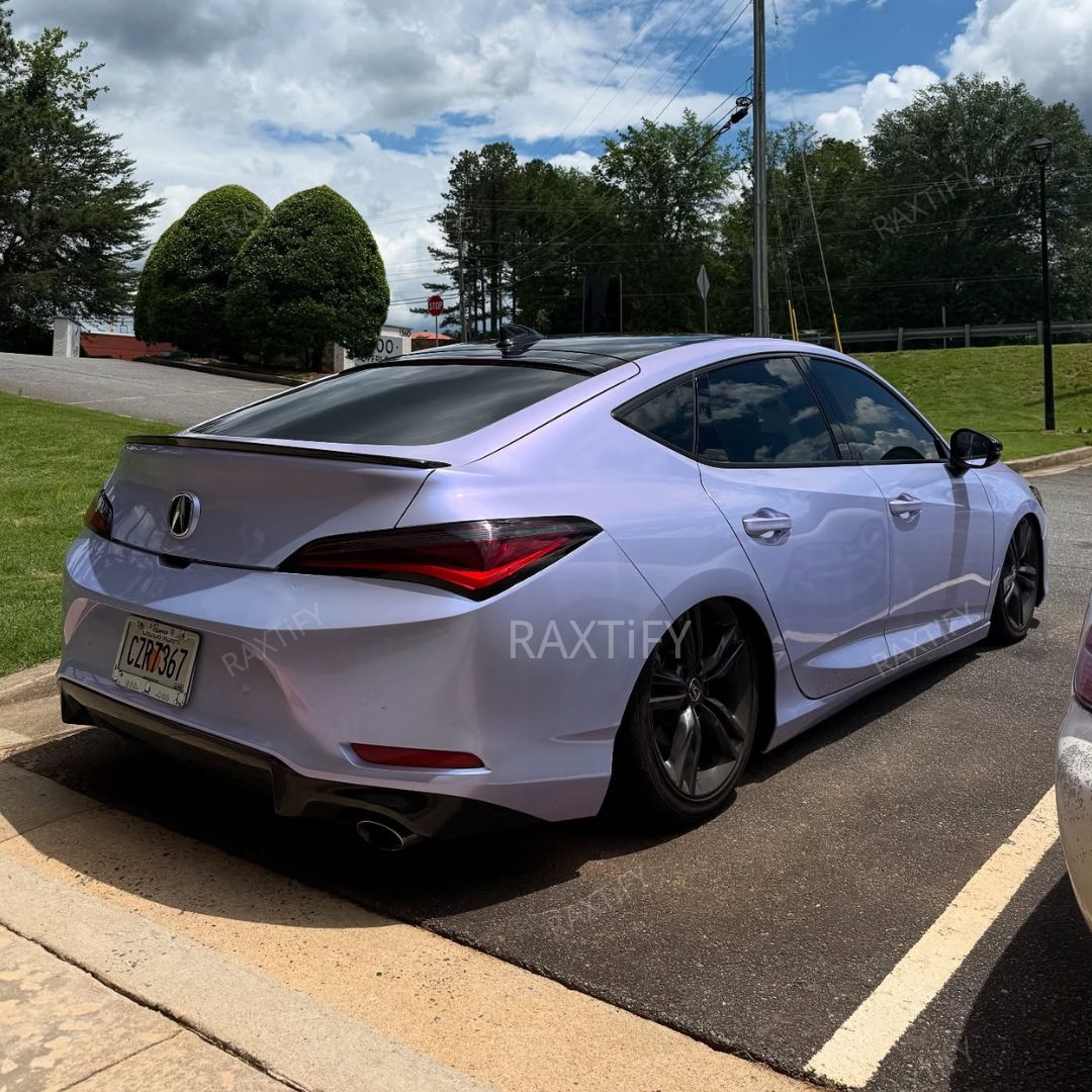 Color Shift Silver Purple Vinyl Wrap