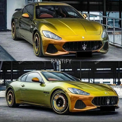 Color Shift Spectrum Galaxy Olive Amber Vinyl Wrap