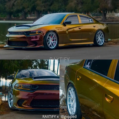 Color Shift Spectrum Ruby Gold Vinyl Wrap