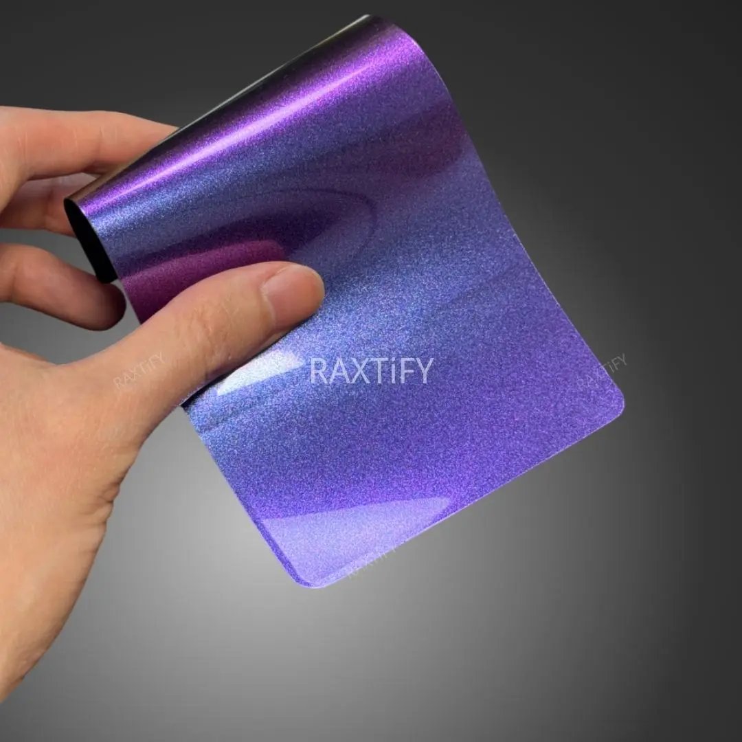 Color Shift Spectrum Venom Purple Blue Vinyl Wrap