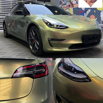 Color Shift Urban Bamboo Vinyl Wrap