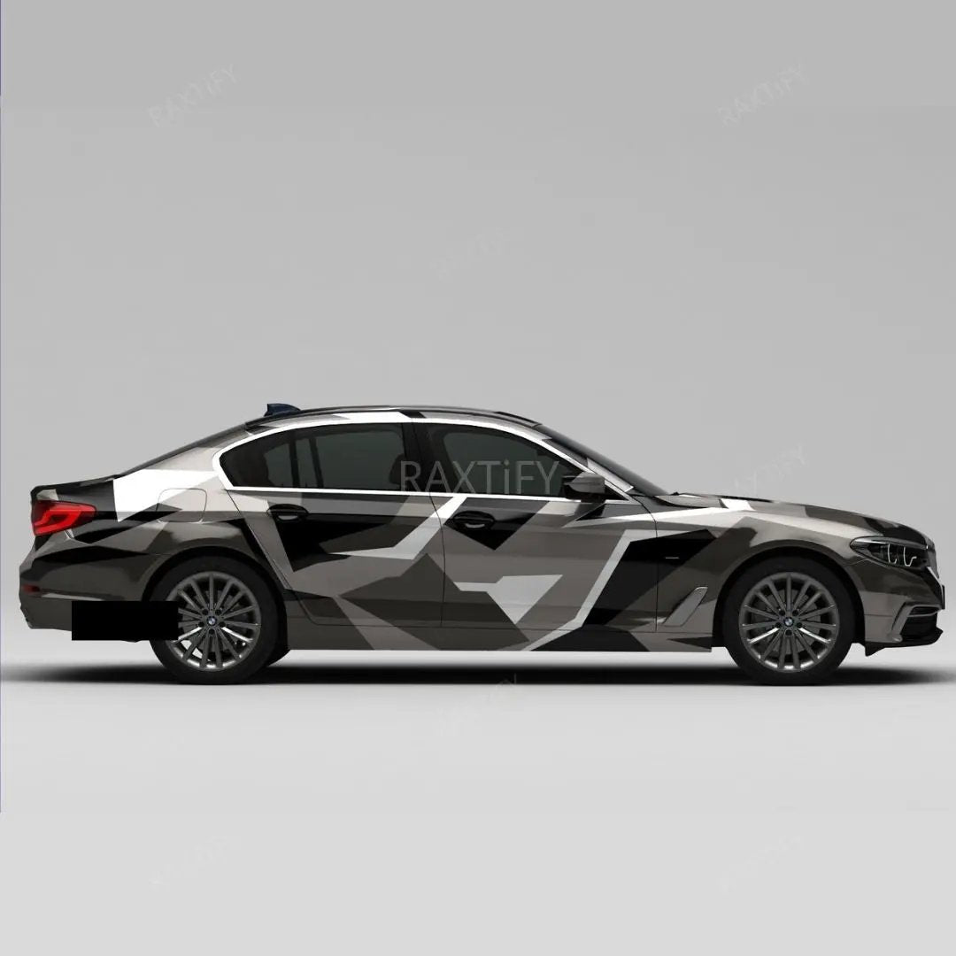 Custom Camouflage Vinyl Wrap