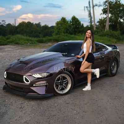 Gloss Metallic Eve Purple Vinyl Wrap