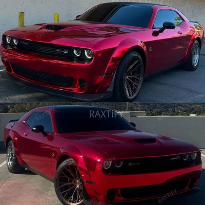 Mirror Chrome Red Vinyl Wrap