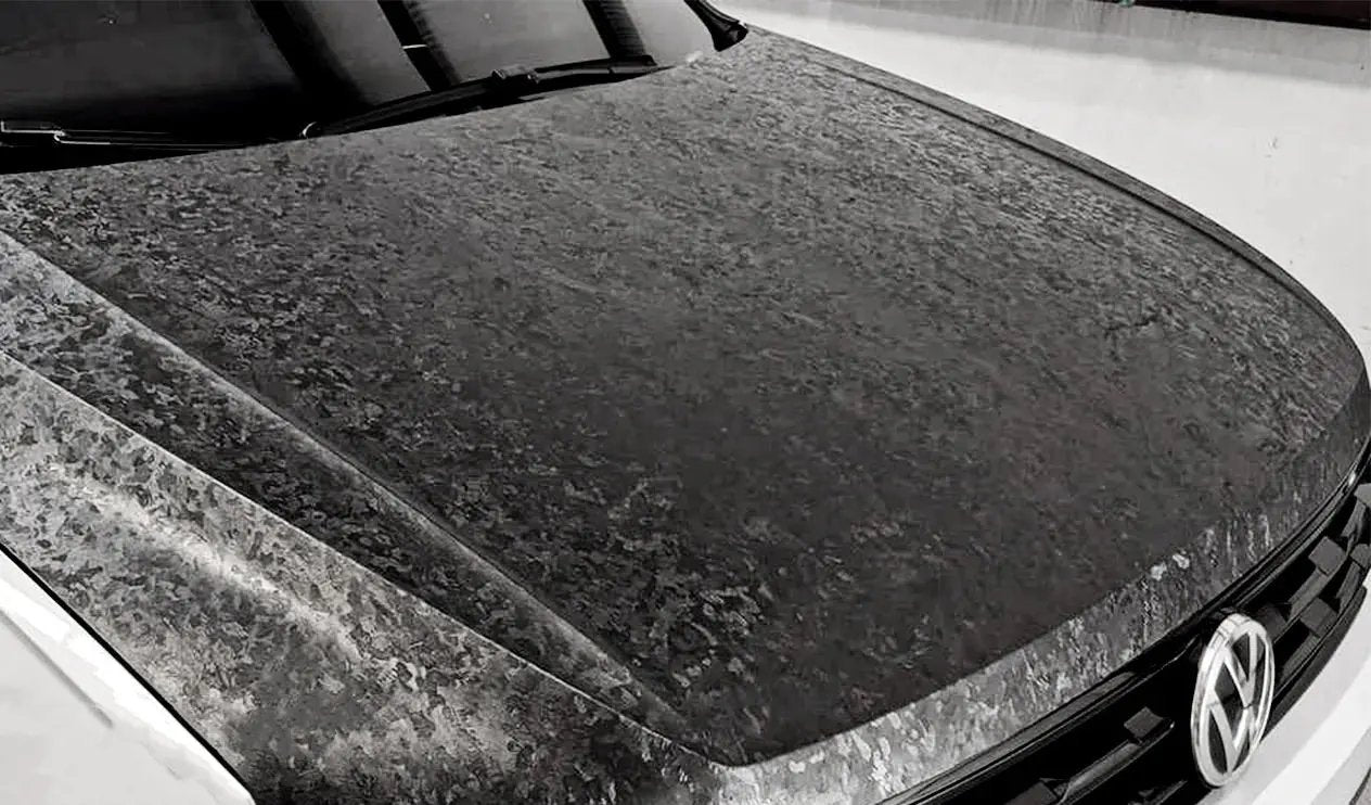 Gloss Forged Black Carbon Fiber Vinyl Wrap (Sold Out) raxtify